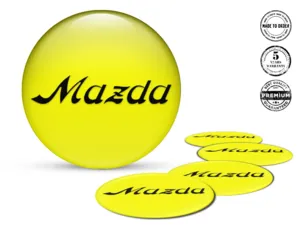 Mazda Dekor für Felgen Luxus Radplaketten